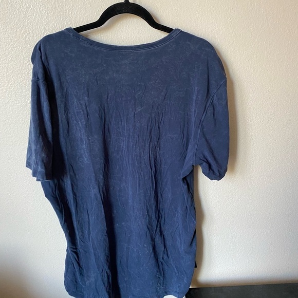 Lululemon Men’s Sun Wash 5 Year Tee Basic Tee in Navy Fit L Activewear Shirt - Picture 3 of 6
